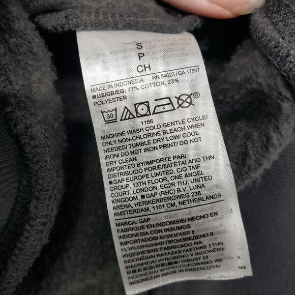 Gap x Disney Gray Hoodie Mickey Donald Pluto Goofy Graphic Sweatshirt S - Picture 8 of 9